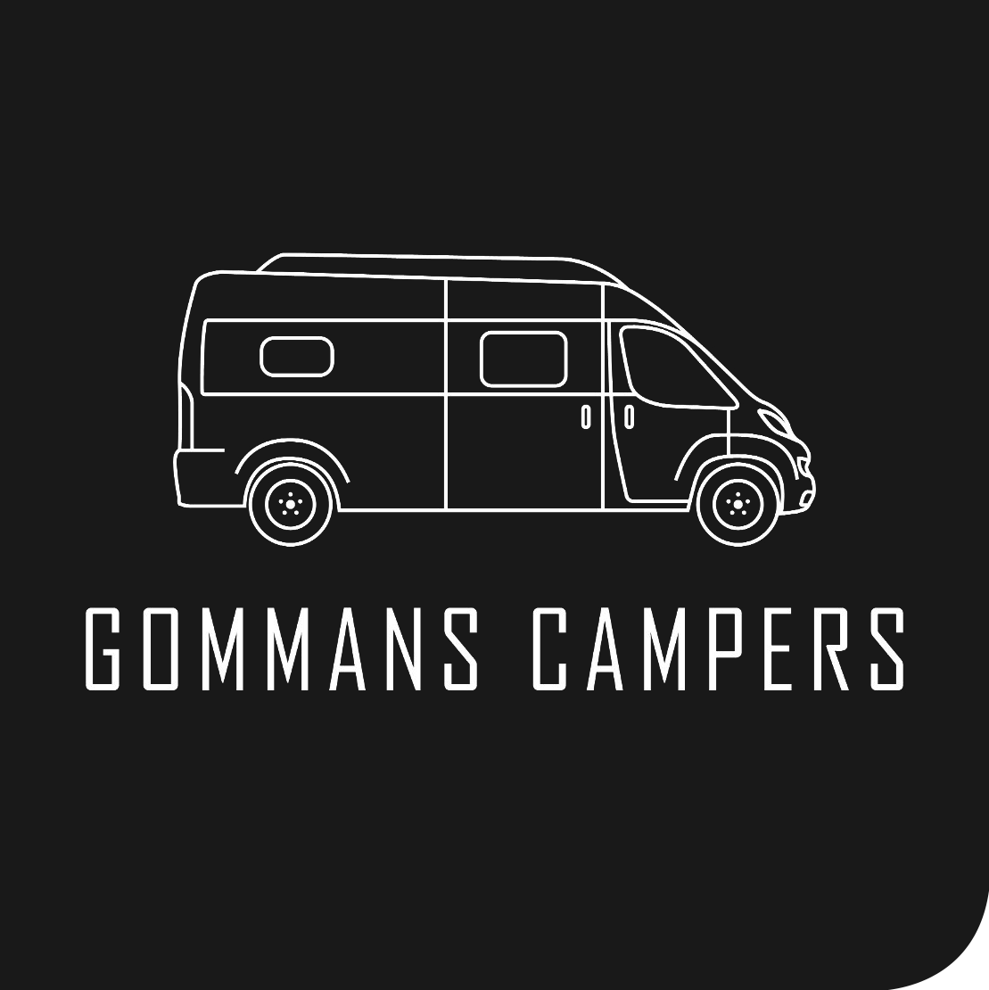 Logo Gommans campers V.O.F.